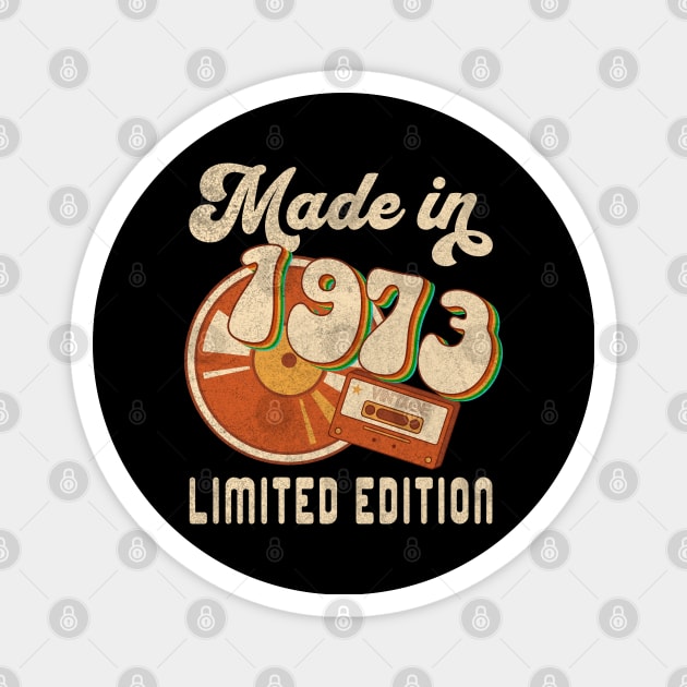 Made in 1973 Limited Edition Magnet by Bellinna